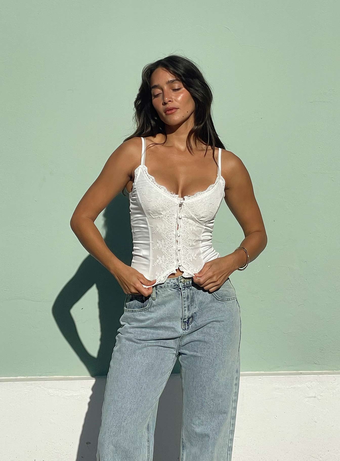 Juliana Beyaz Üst