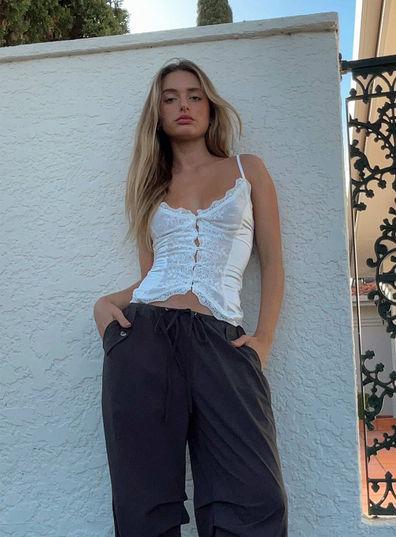 Juliana Beyaz Üst