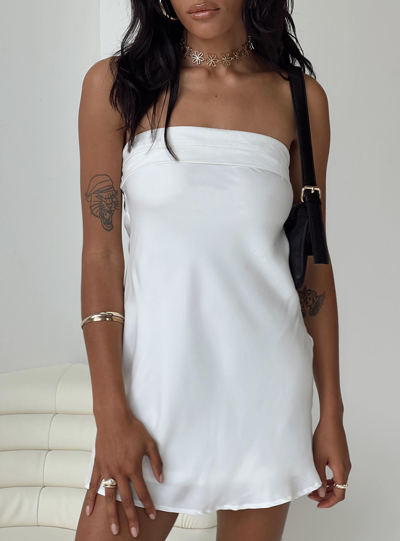 Phillipa Mini Elbise Beyaz