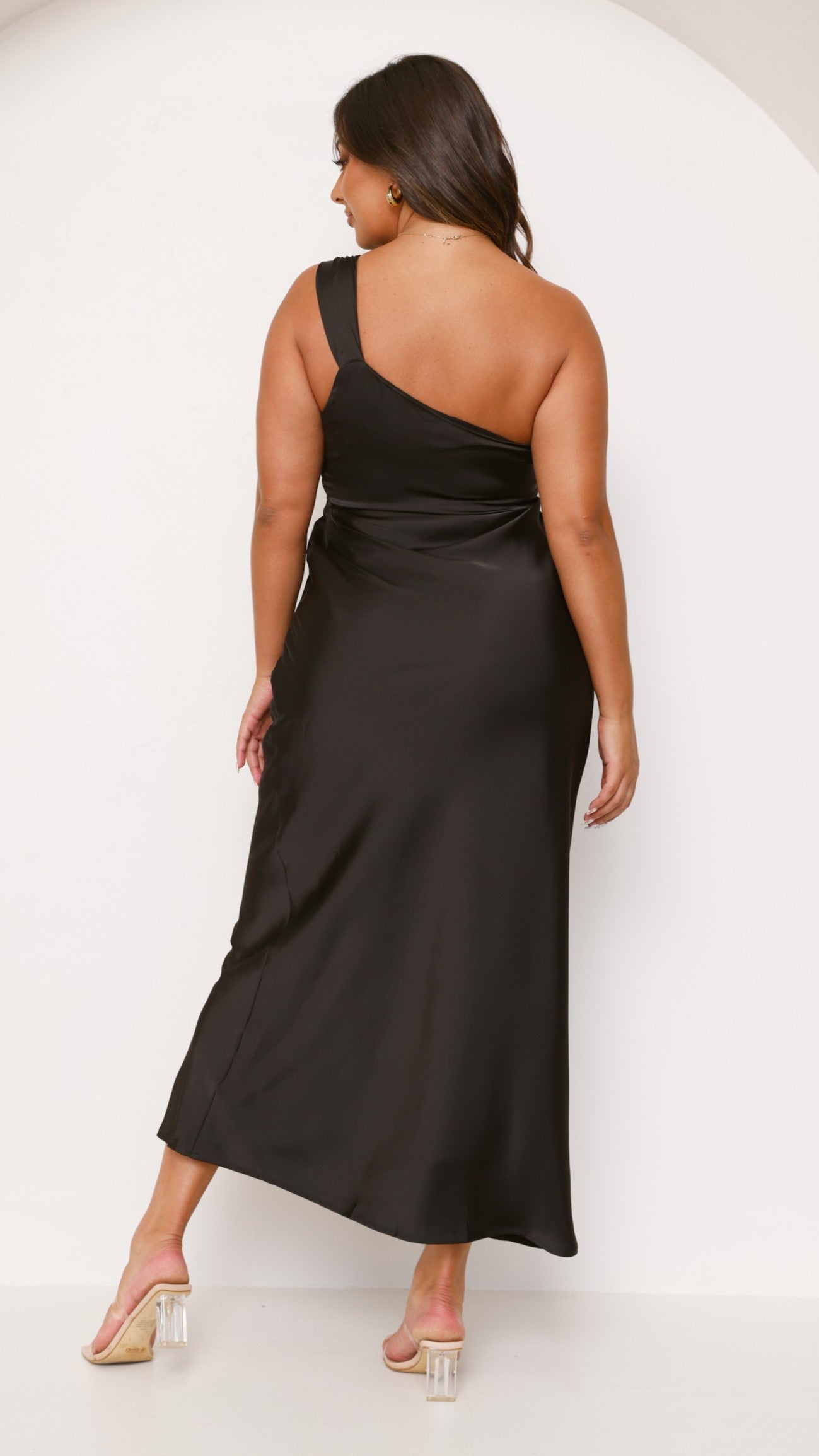 Greta Maxi Elbise - Siyah