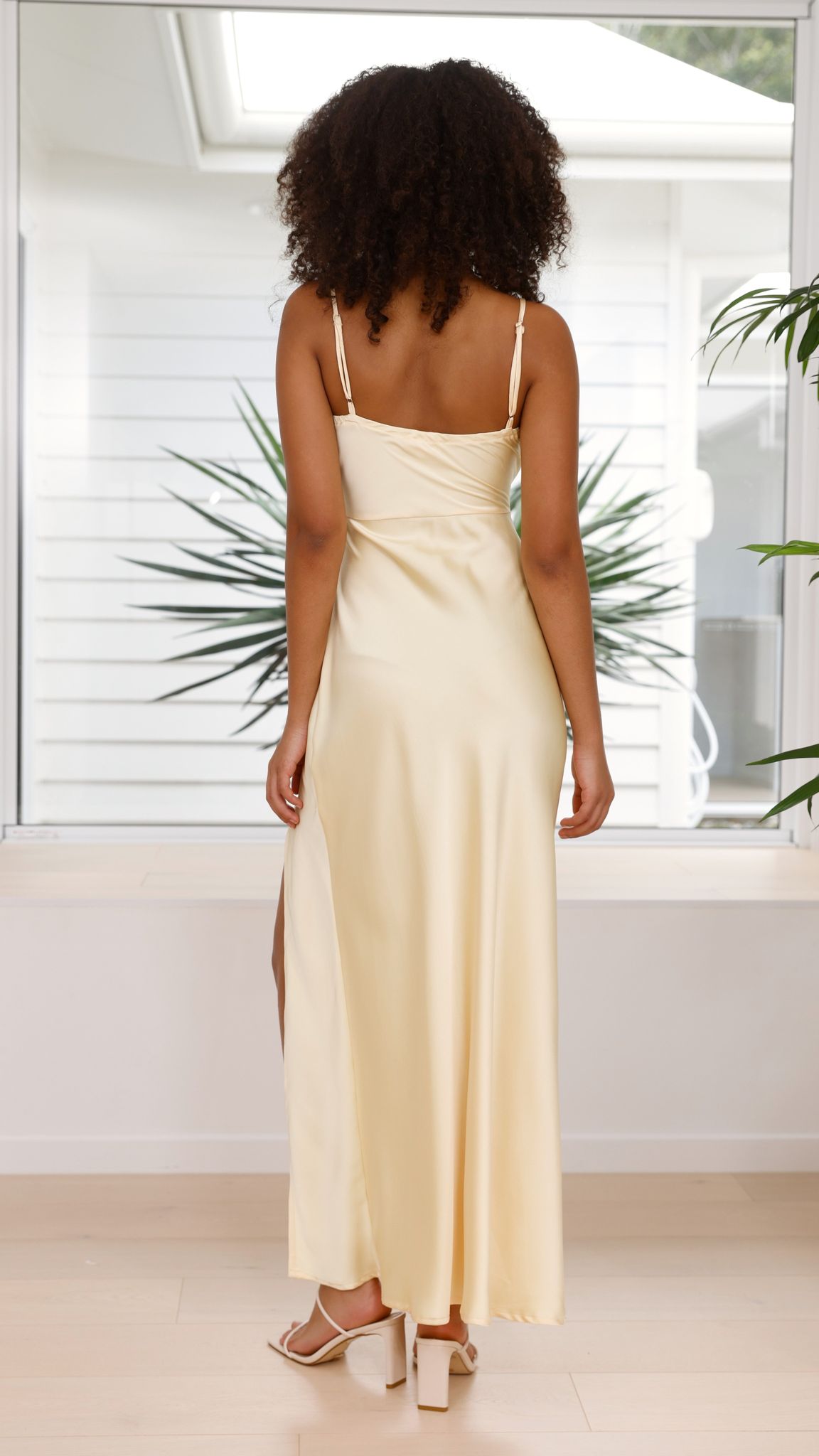 Ilana Maxi Elbise - Sarı