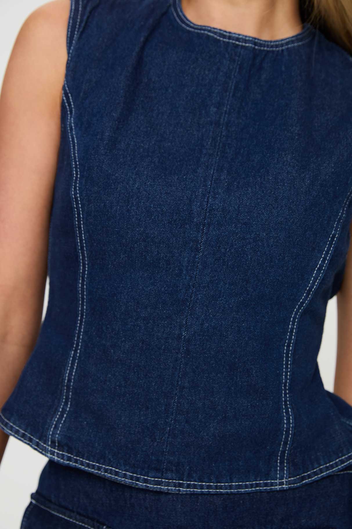 Kırsal Bölge Üst Denim