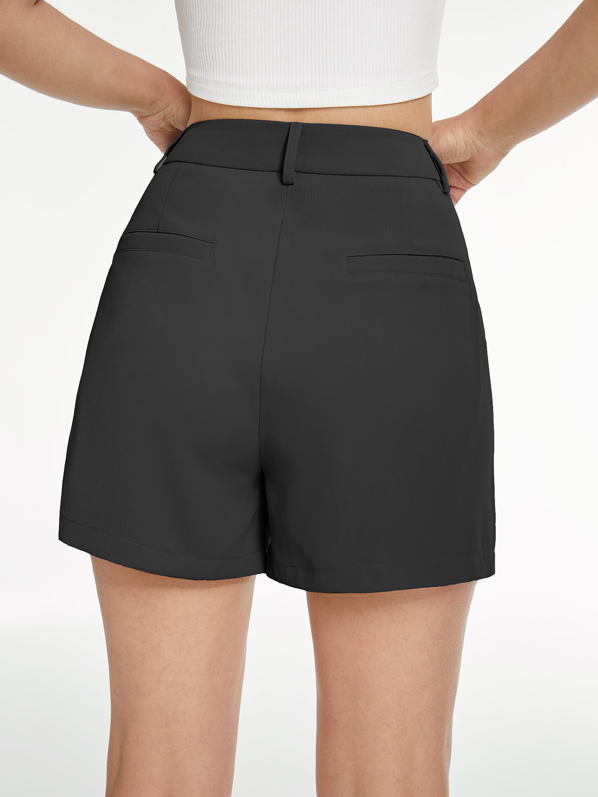 High Waist Pastel Shorts Trousers