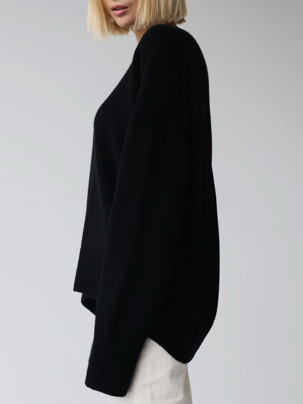 Pamuk Şeker Oversized Kazak