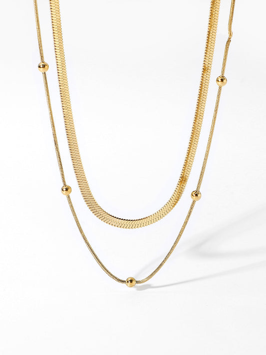 Sakinlik İki Katmanlı Kolye