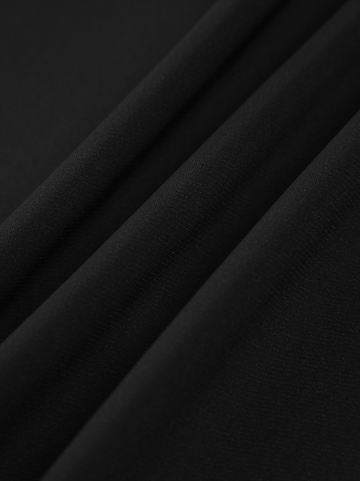 Şifon Düşük Yaka V-Yaka Piliseli Fermuarlı Mini Elbise