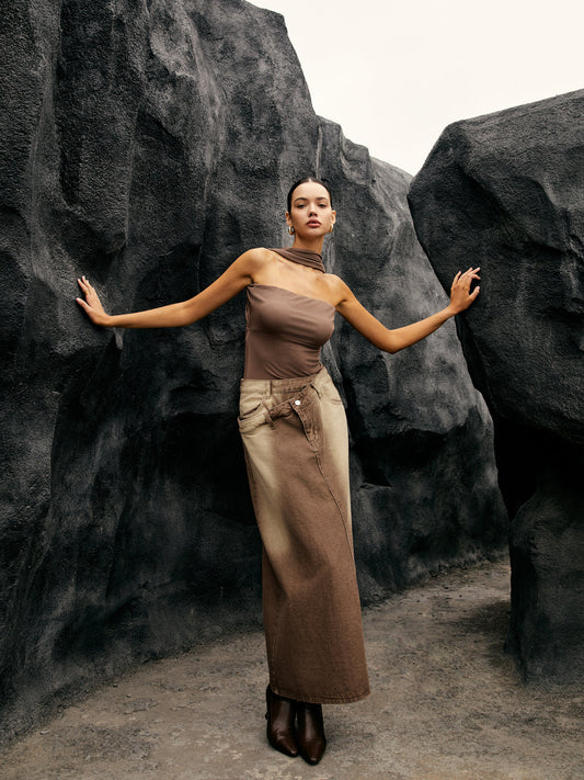 Düz Jarse Askılı Boru Üst