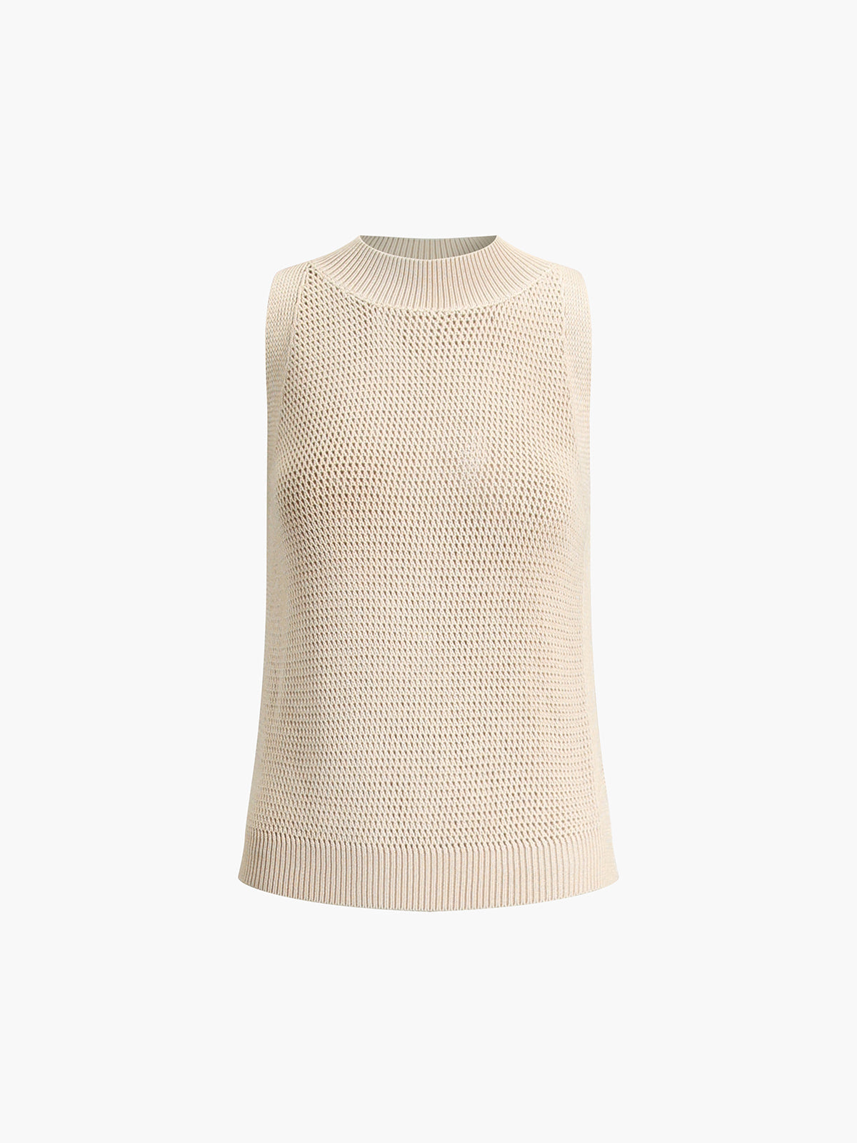 Knit Hollow Düz Askılı Üst