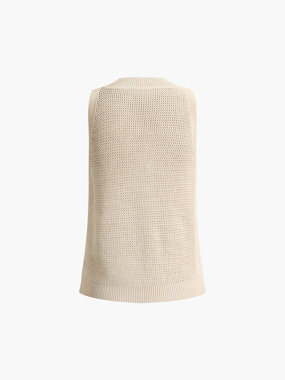 Knit Hollow Düz Askılı Üst