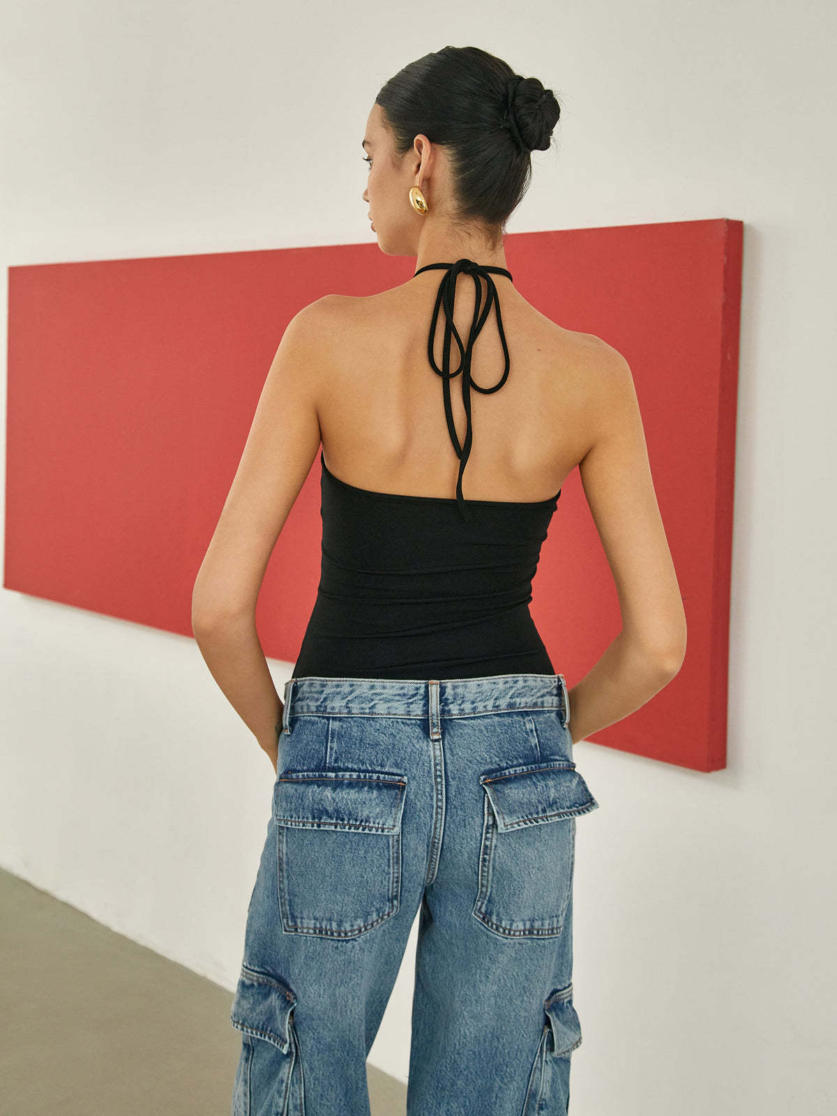 Tam Halter Tank Üst