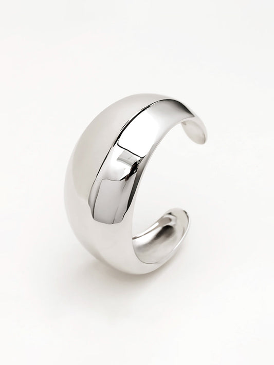 Parlak Düz Yüzük Tarzı Bilezik