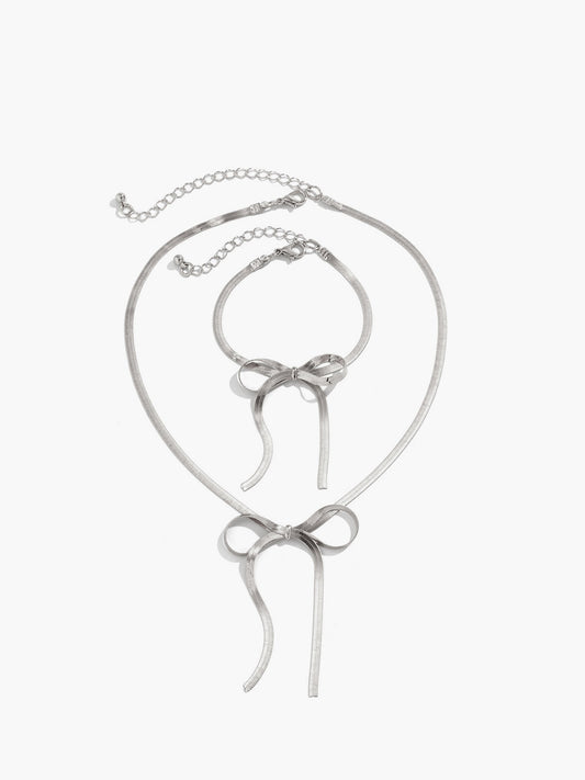 Kemer Püskül Kolye Bilezik Seti