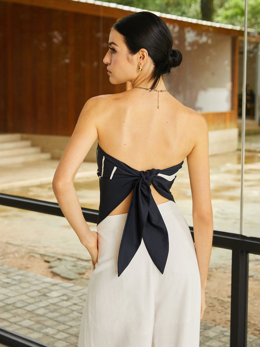 Print Bağlı Şal Üst