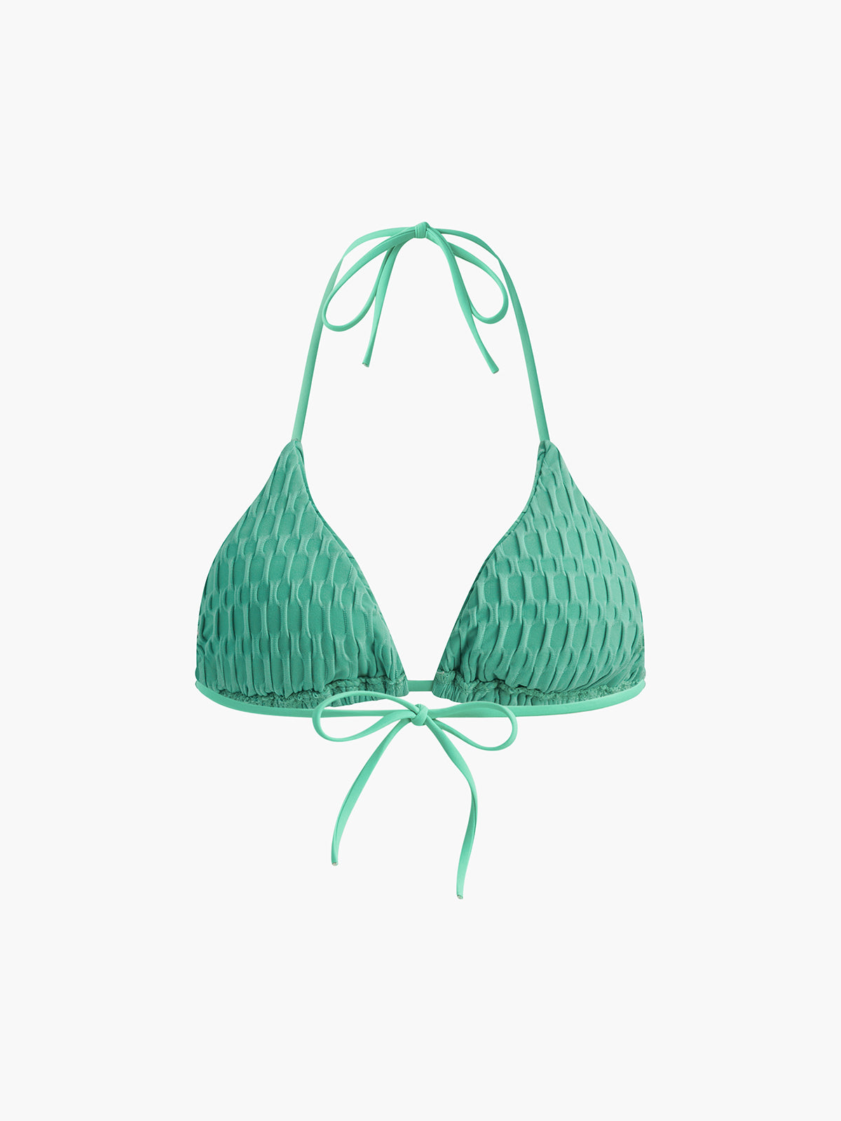 Düğümlü Halter Kesim Bikini Seti