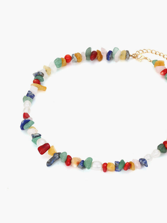 Bohemya Çakıl Kolye