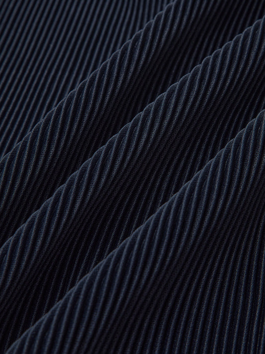 Saten Düz V-Yaka Pantolon Seti