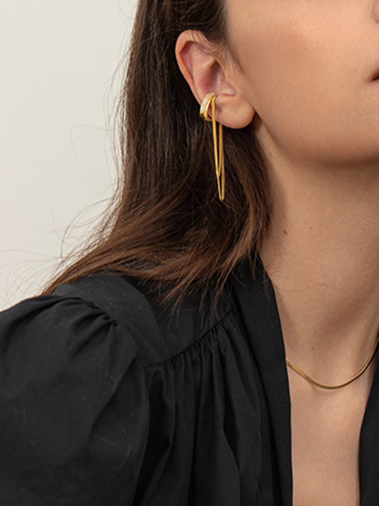 Tüy Tek Kulak Kemik Klipsi