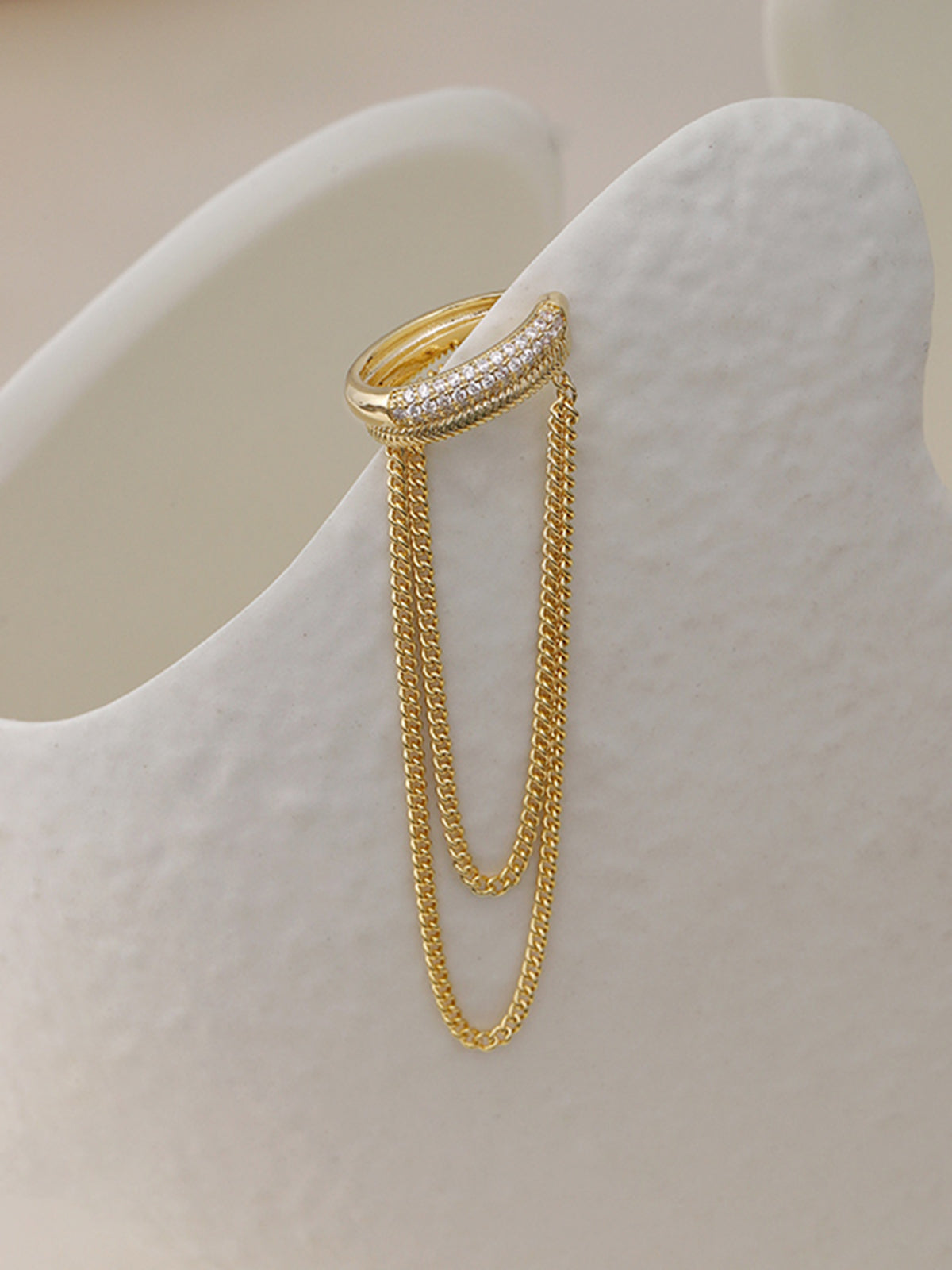 Tüy Tek Kulak Kemik Klipsi