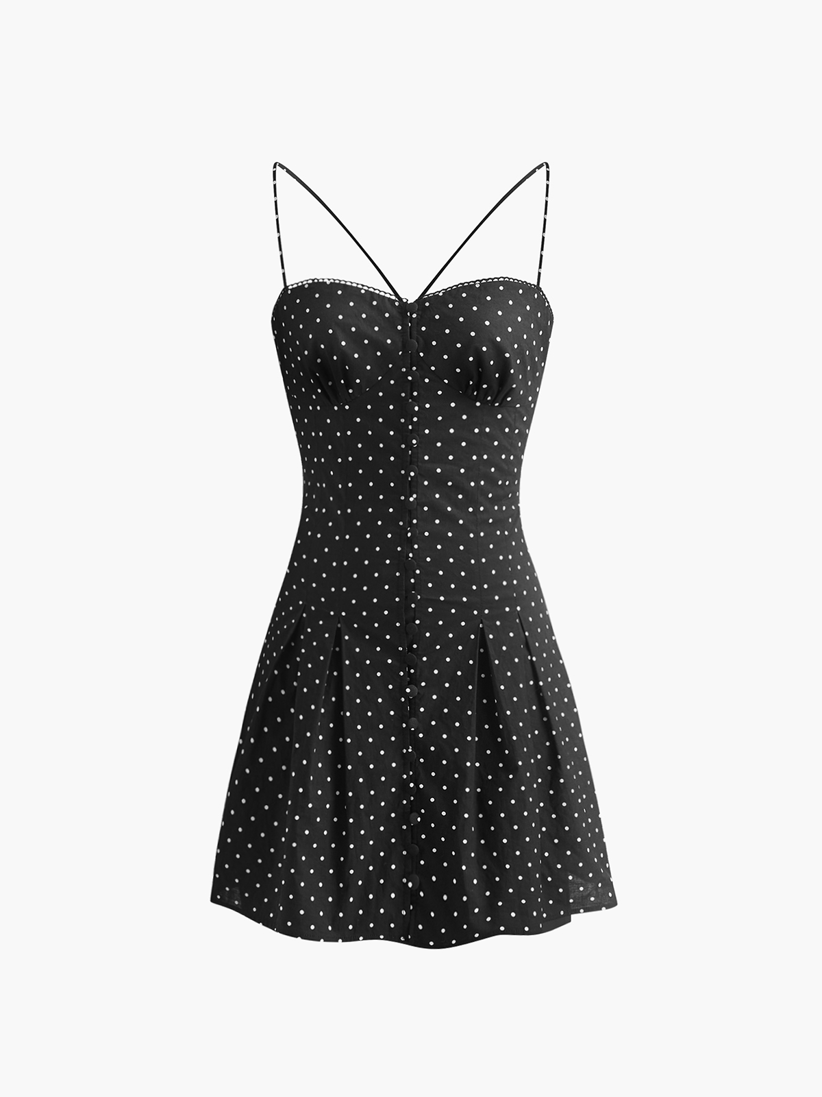 Striped Lace-Up Backless Mini Dress
