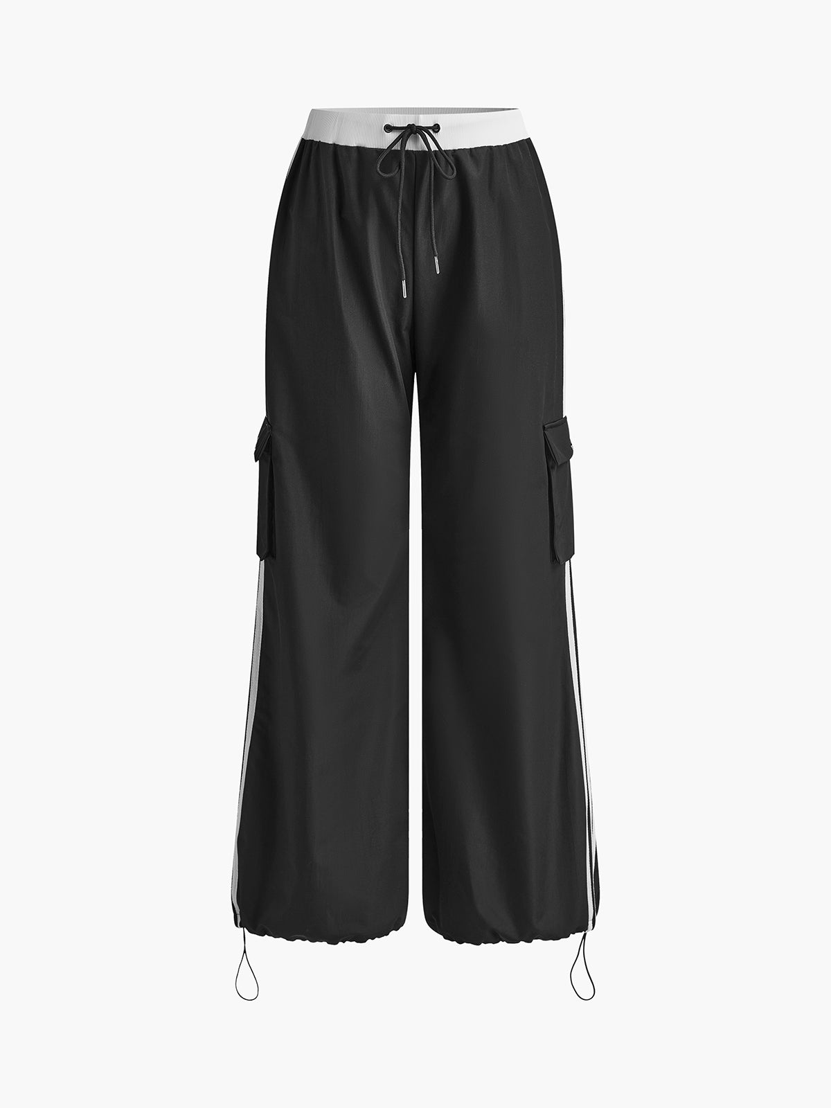 Çizgili Püskül Pantolon