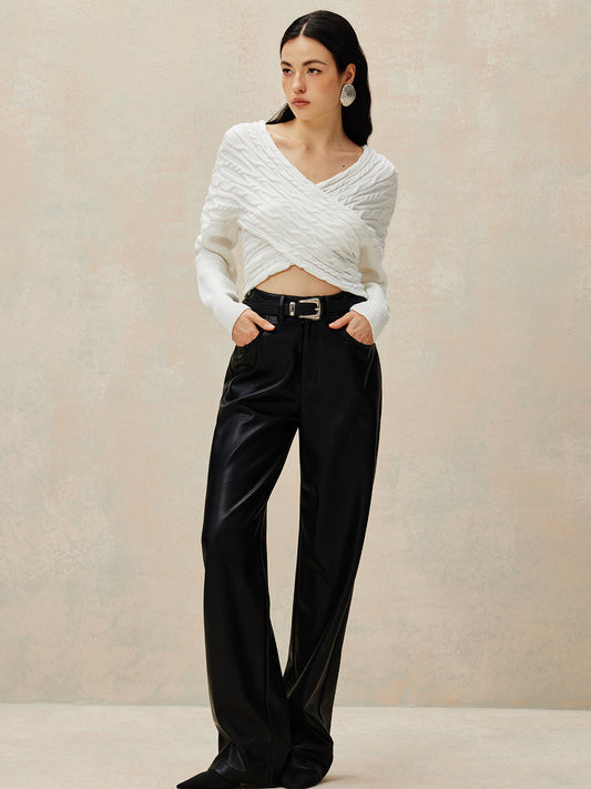 Çapraz Düz Örgü Üst