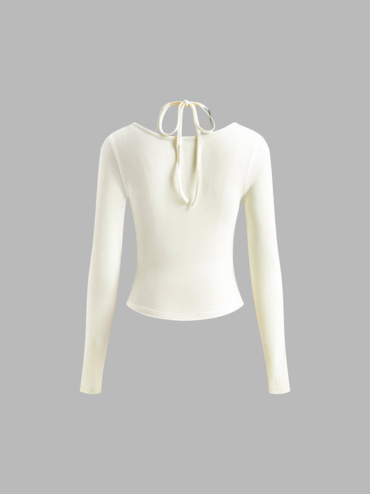 2'si 1 arada Ribana Yumuşak T-Shirt