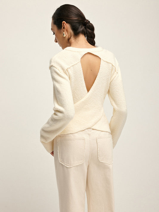 Düz Kesim Rahat Örgü Üst