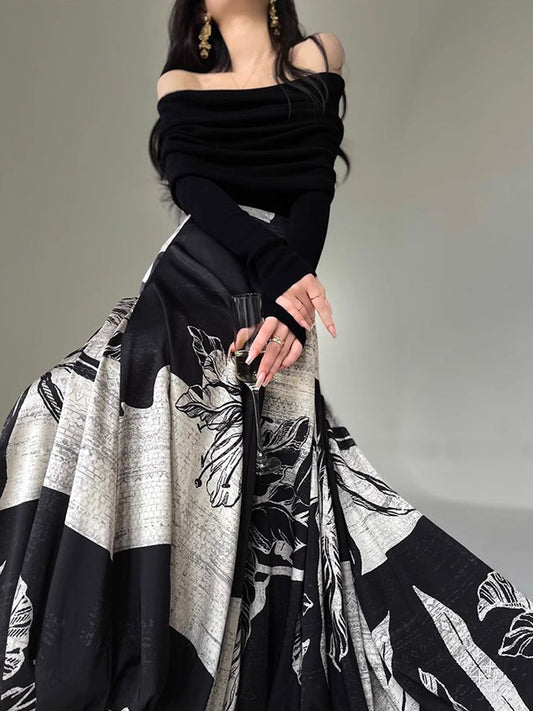 Bud Bel Kısmında Fermuarlı Midi Etek