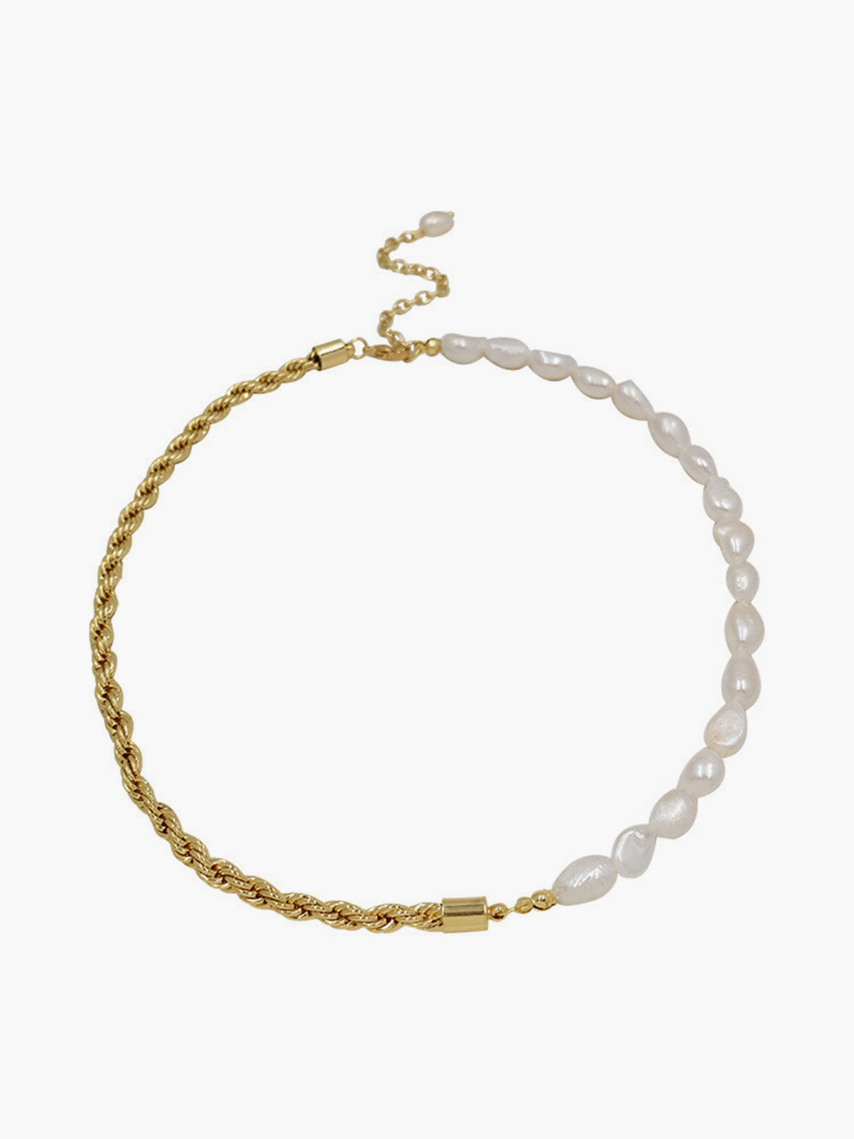 Dönme İnci Boncuklu Panel Kolye