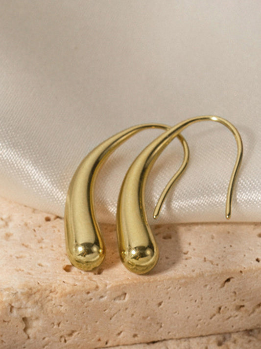 Şık Su Damlası Küpeler