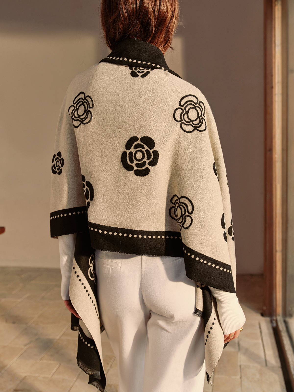 Çift Taraflı Kamelya Düğüm Şalı