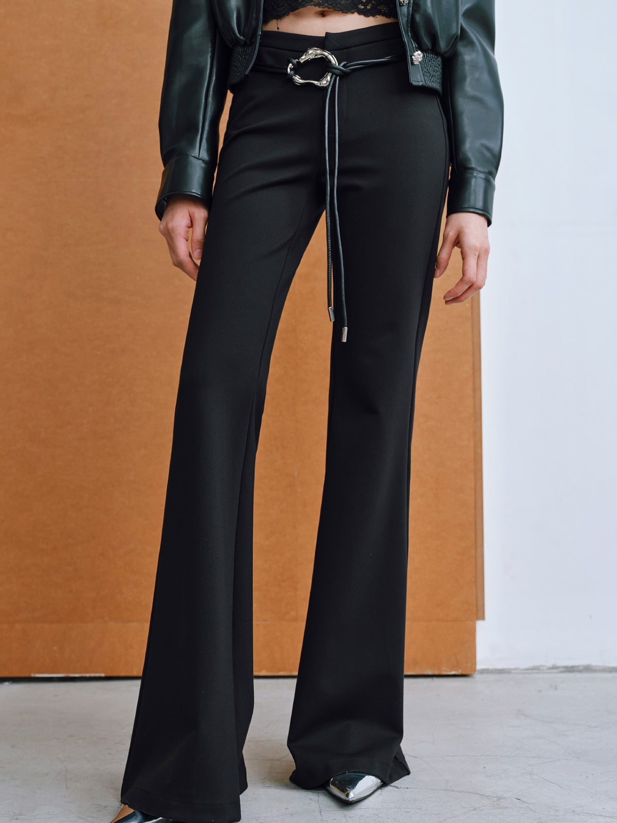 Minimalist İki İp Lariat Kemeri