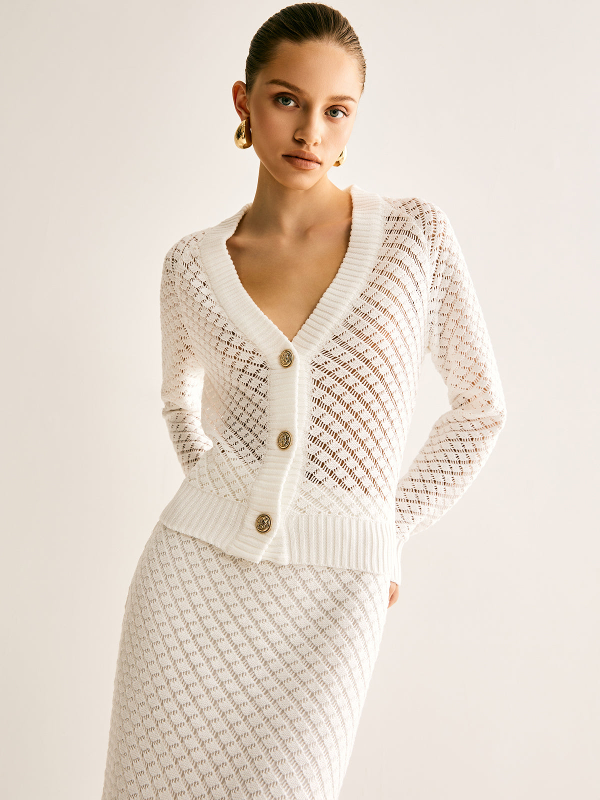 Hollow Lined Maxi Etek Takımı