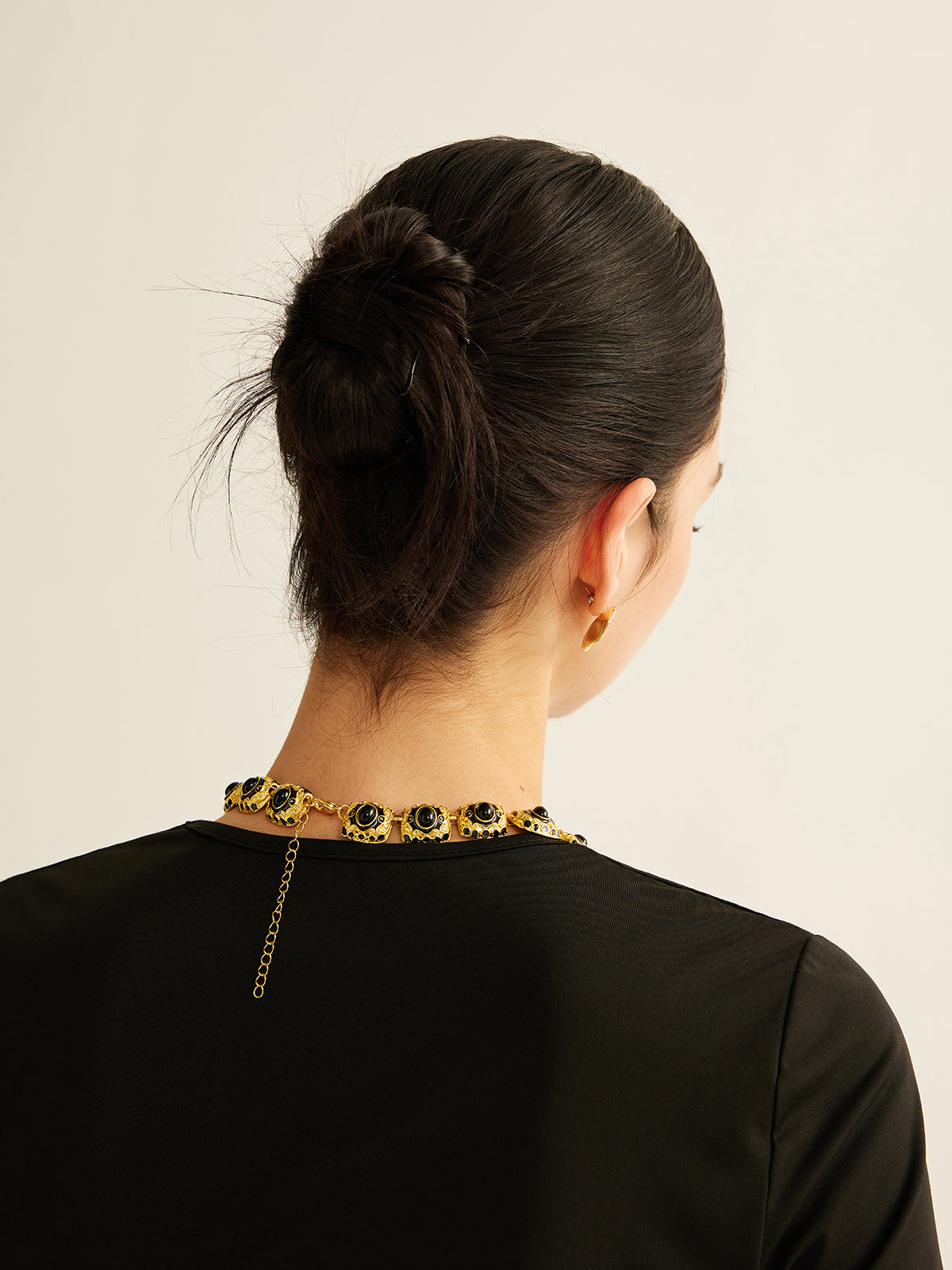 Eski Stil Emaye Kolye