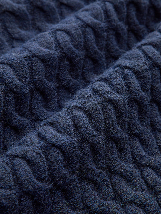 Kontrastlı Bağlama Butik Kazak Üstü