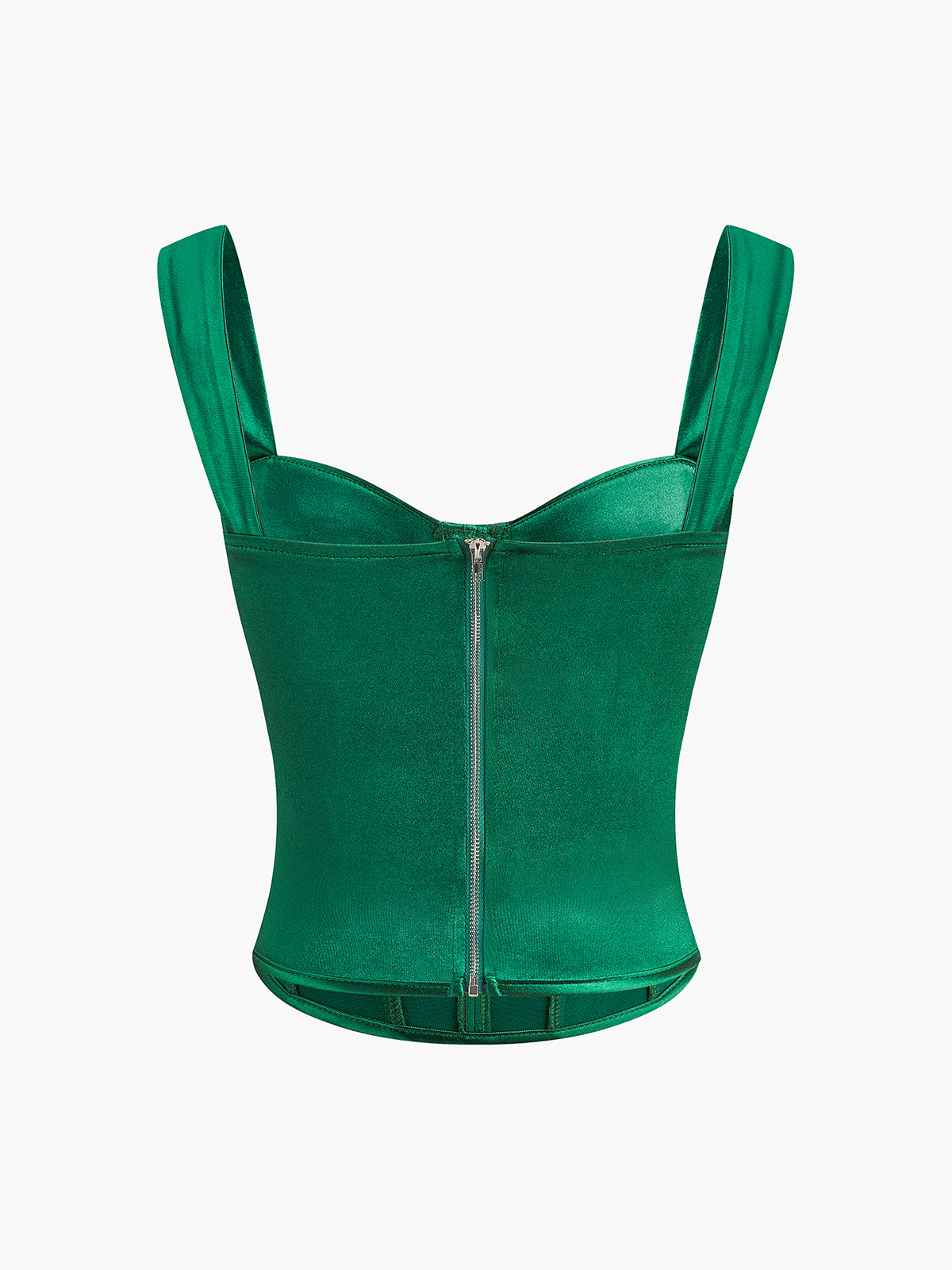 Vintage Sweetheart Saten Korsaj