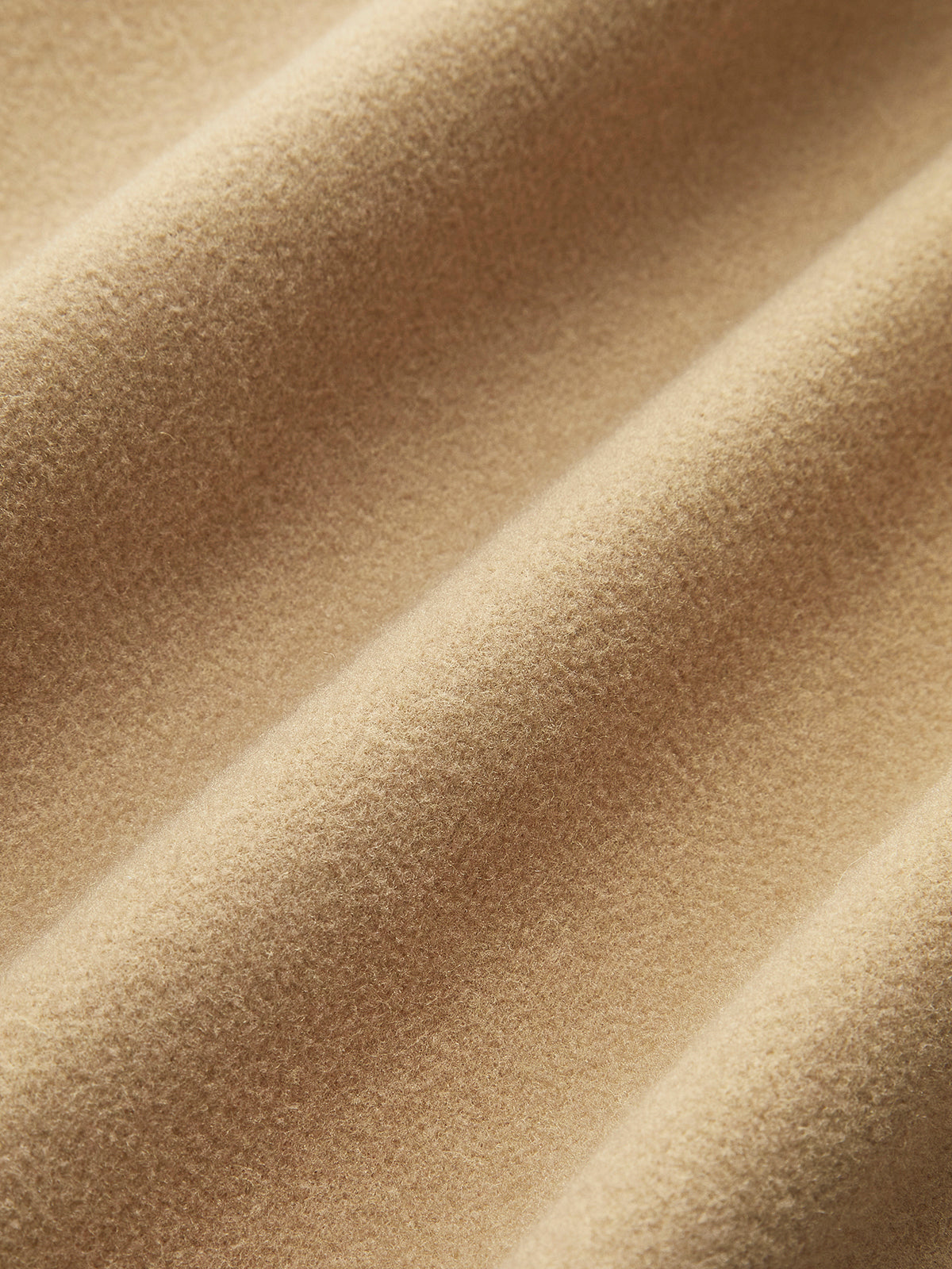 Minimalist Oversized Yün Uzun Palto