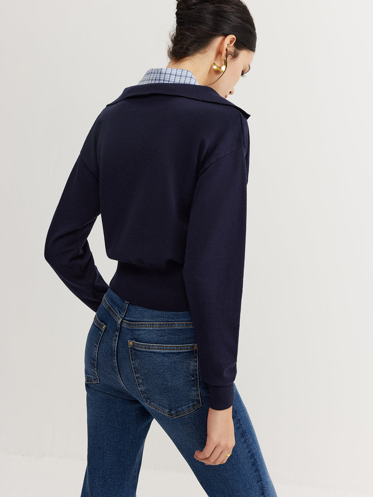 2'si 1 arada Rahat Yaka Örgü Üst