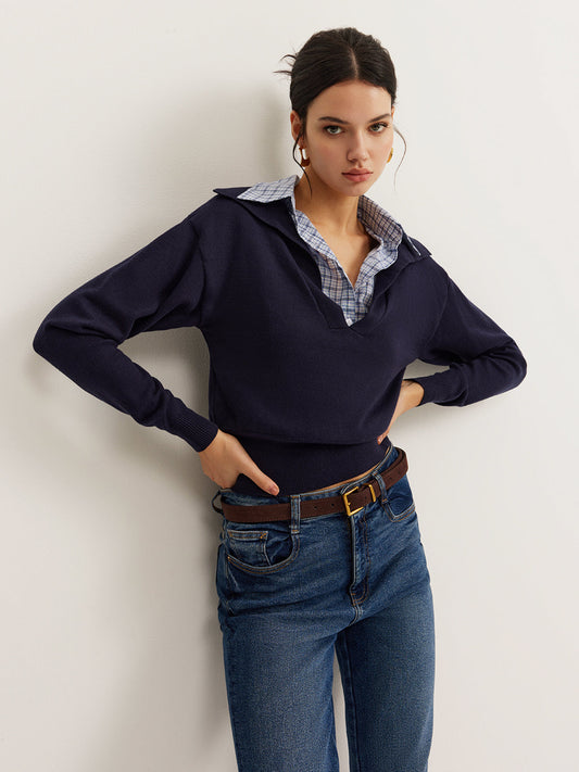 2'si 1 arada Rahat Yaka Örgü Üst