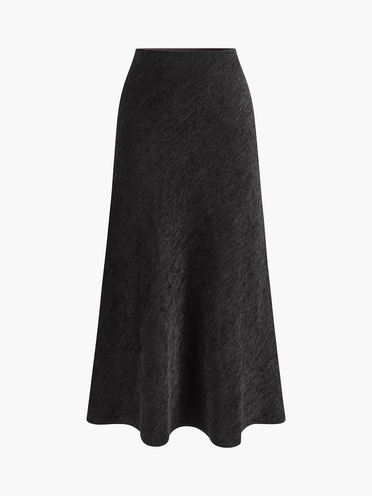 Minimalist Kadife Sarkıt Etek