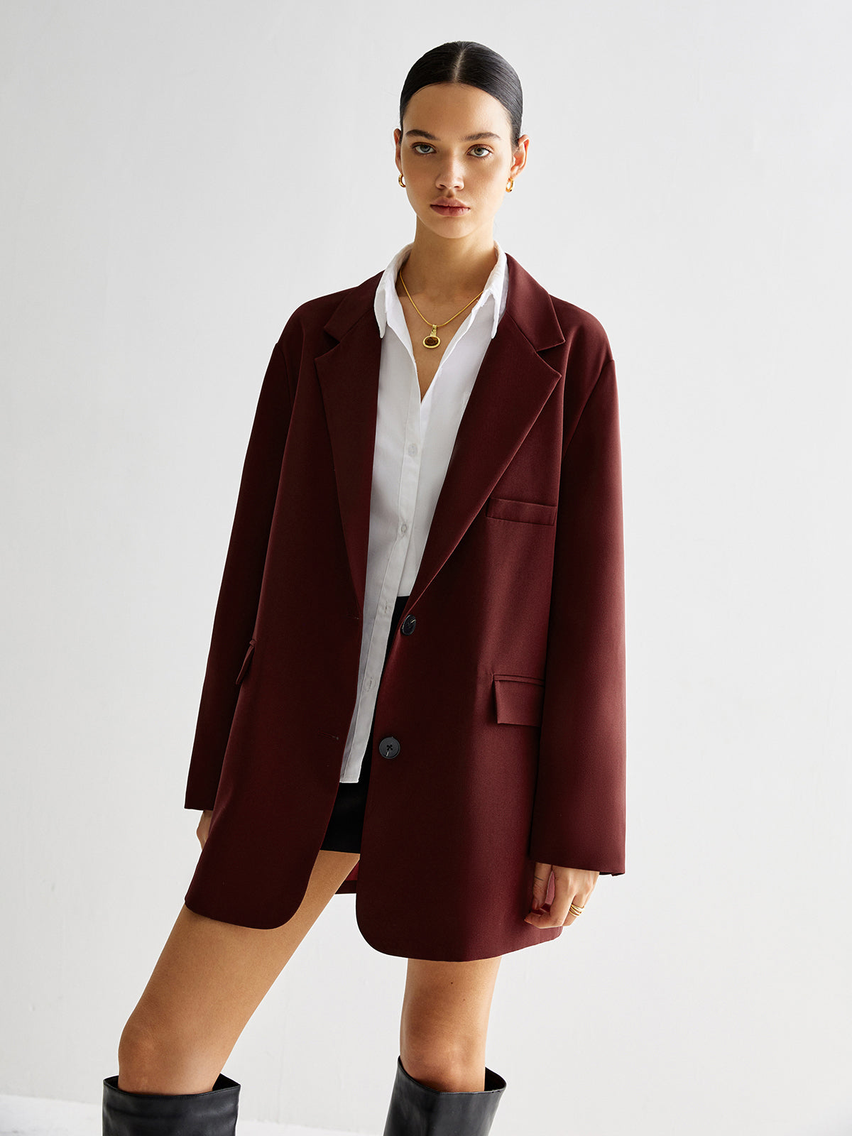 Bağlamalı Kısa Blazer