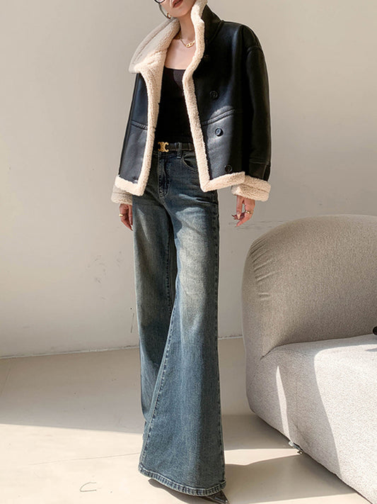 Polar Kışlık Suni Deri Ceket