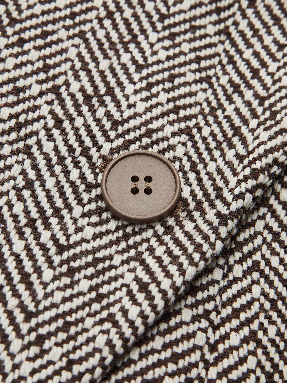Chevron Yaka Büzgü Blazer