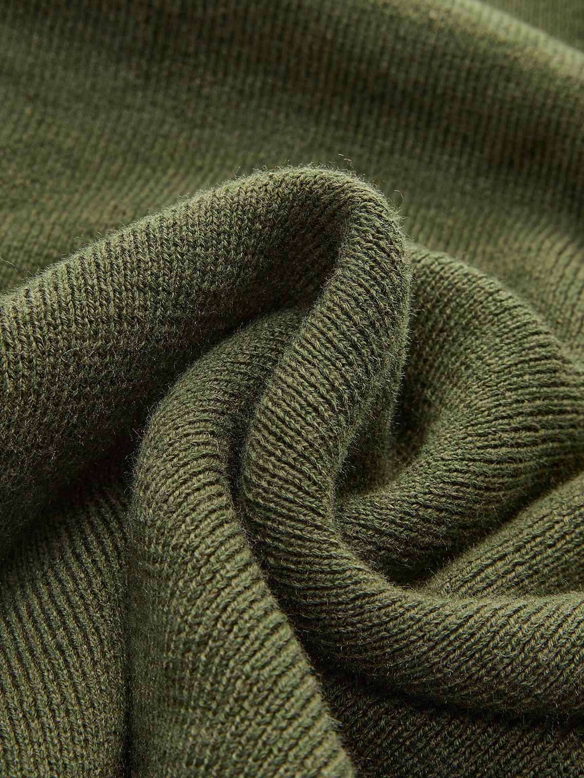 Wool Blend Asymmetric Collar Knit Blouse