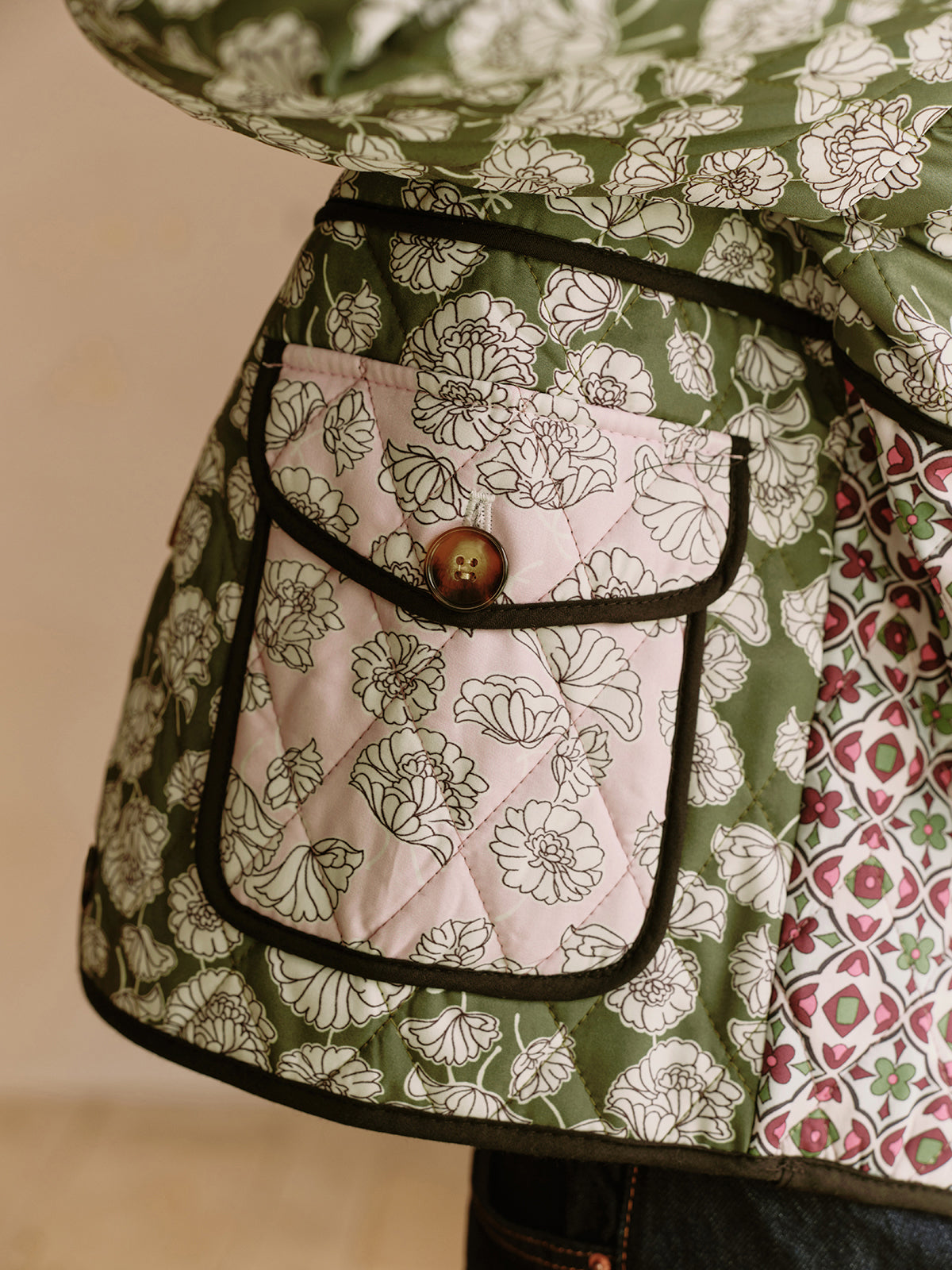 Boheme Cebire Pocketlı Kış Mantosu