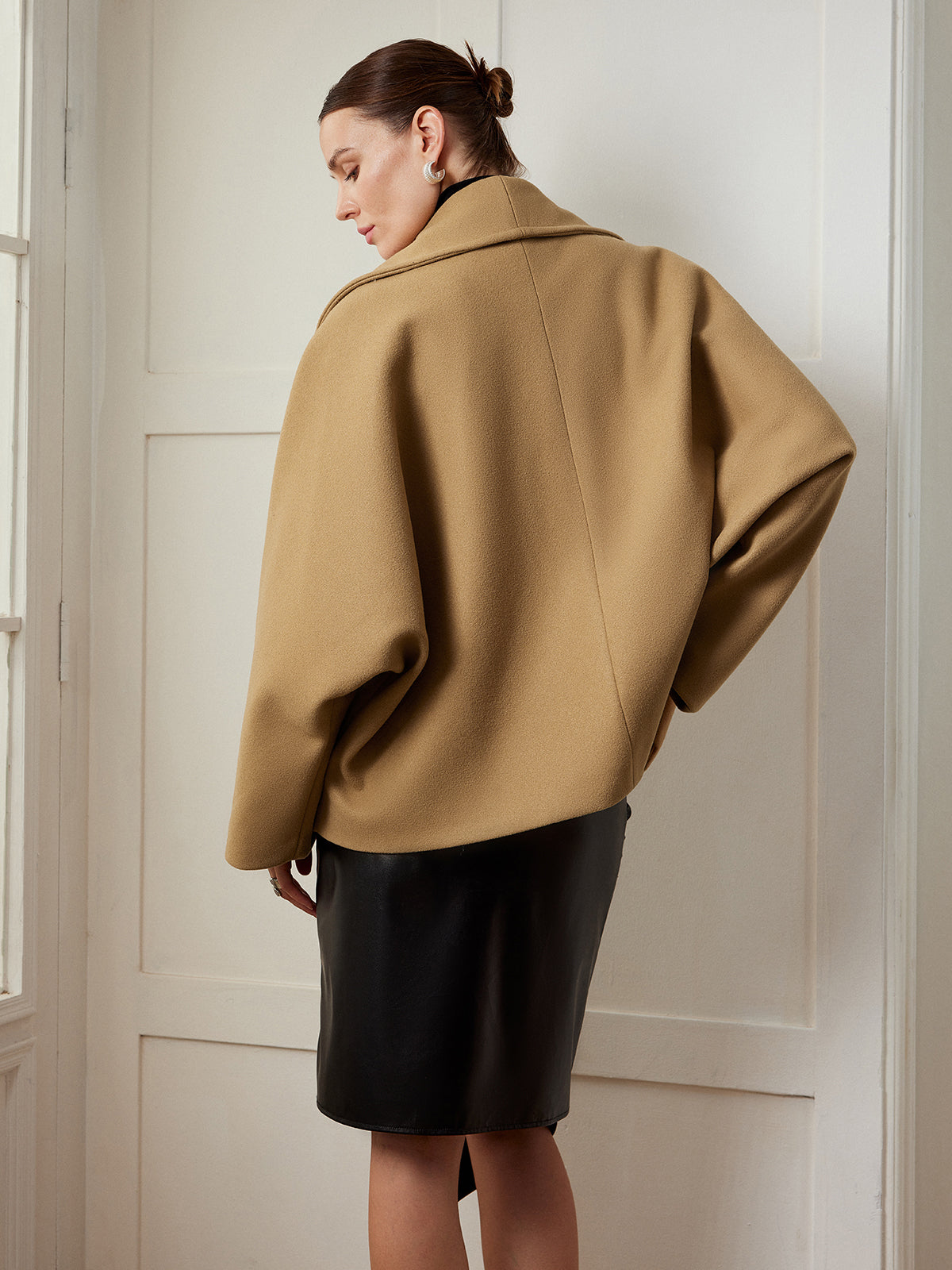 Tweed Cepli Bol Ceket