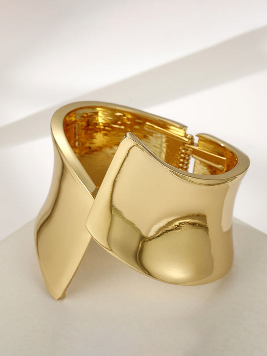 Asimetrik Parlak Tünel Bilezik