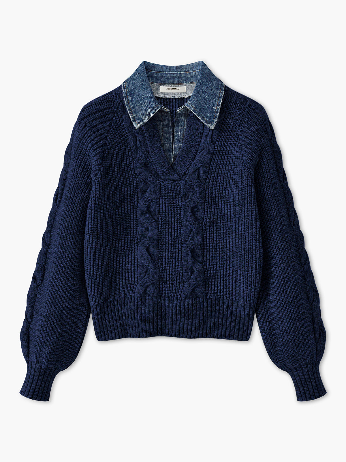 Denim Pano Ribana Yaka Kazak