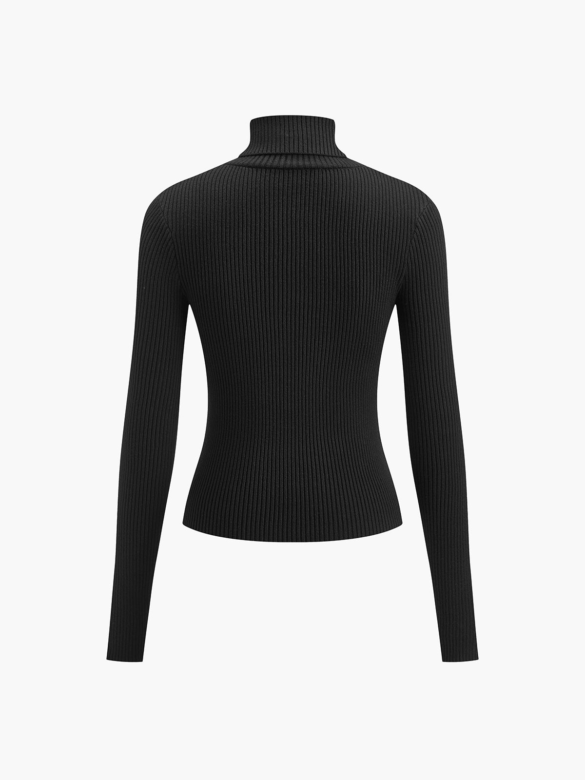 Minimalist Yuvarlak Yaka İnce Triko Üst
