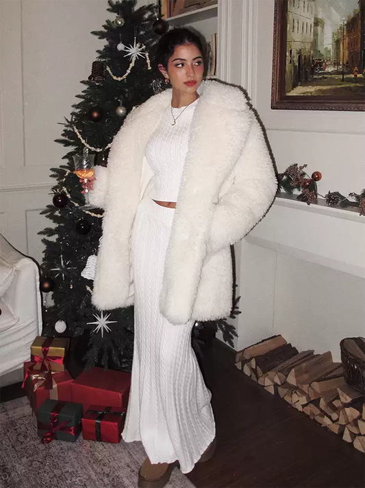 Minimalist Kazak Dar Etek Takımı